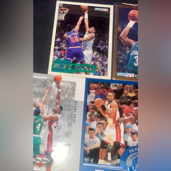 Alonzo Mourning Rookie Card + more (5) 1992-2003 - Picture 3 of 4
